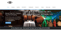 Desktop Screenshot of bookthatdj.com